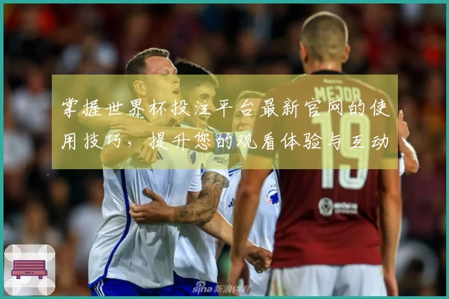 掌握世界杯投注平台最新官网的使用技巧，提升您的观看体验与互动乐趣